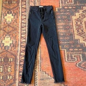 Madewell 10” High Rose Skinny